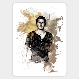 Nathan - Uncharted painting Sticker